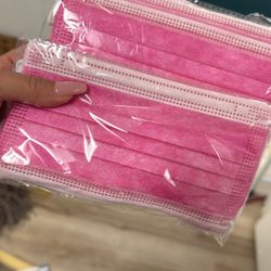 New face masks and shields 