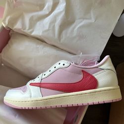 Travis Scott Jordan 1 Tropical Pink 