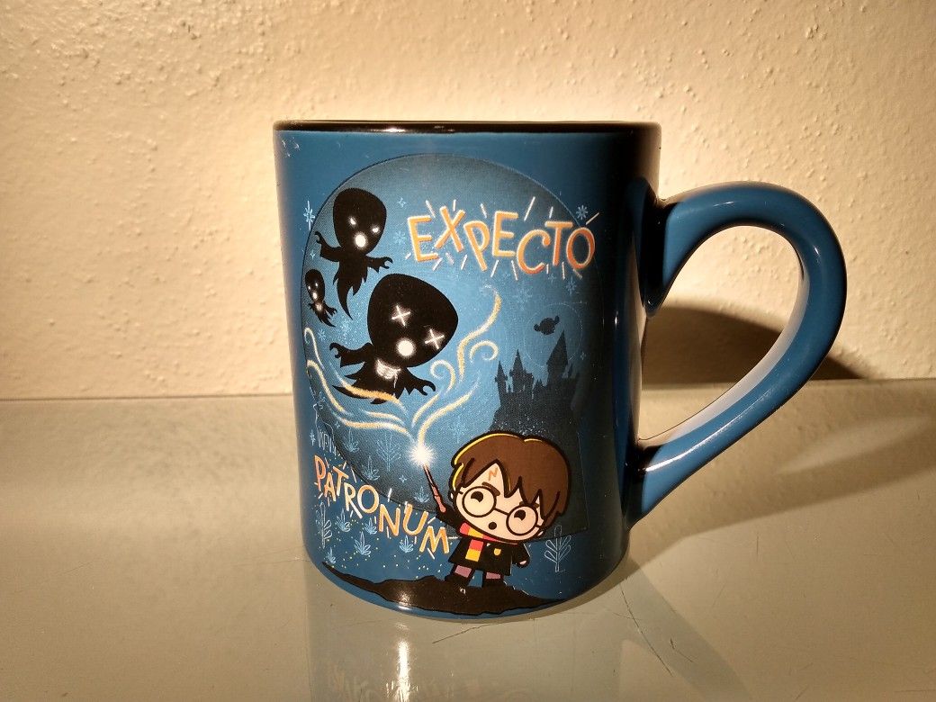 Silver Buffalo Harry Potter Chibi "Expecto Patronum" Ceramic Mug

