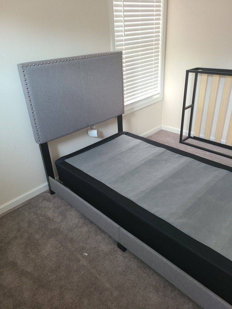 Twin Bed Plus Box Spring! 