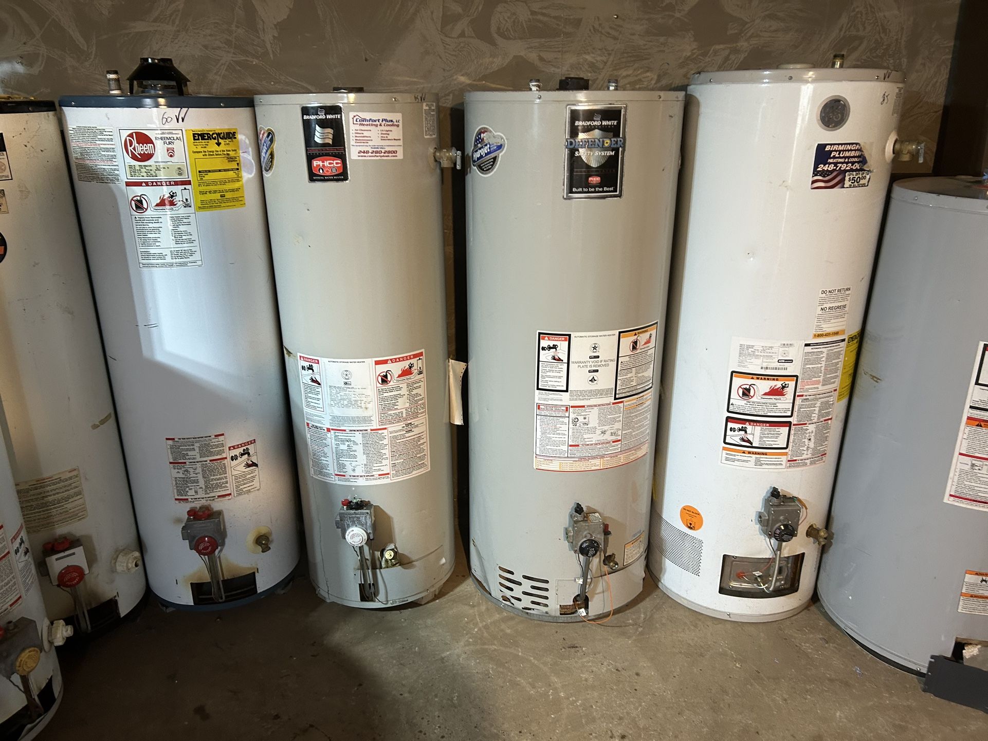 Water Heaters (installation Avaliable)