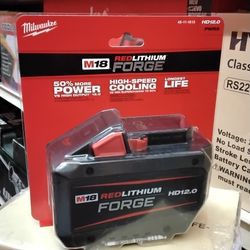 MILWAUKEE M18 REDLITHIUM FORGE HD 12.0 BATTERY