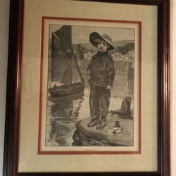 The Little Fisherman W Mouat Loudon 1893