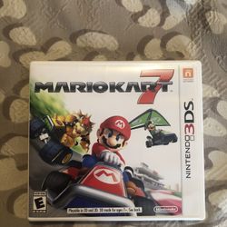 Mario Kart 7 Nintendo 3DS Game