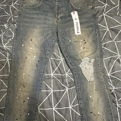 Purple Jeans size 38