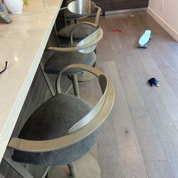 Elite Modern Bar Stools (Price Per Stool, 4 Total)