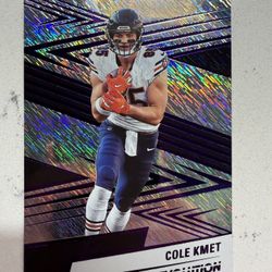 2025 Panini Revolution - Cole Kmet #176 PURPLE STORM Numbered 9/175