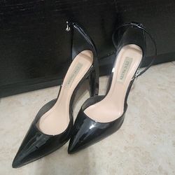 Black Steve Madden Pointed Toe Heels 