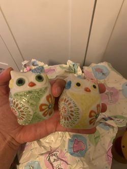 Owl porcelain