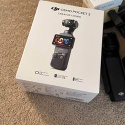 DJI Pocket 3 Creator Combo + Ulanzi Accessories + SD Card
