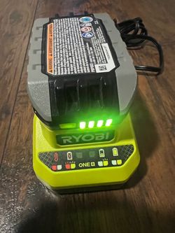 RYOBI high performance battery and charger $50 obo