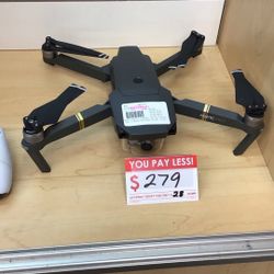 DJI Mavic Pro With Batteries, Charger And Remote. Layaway Available!