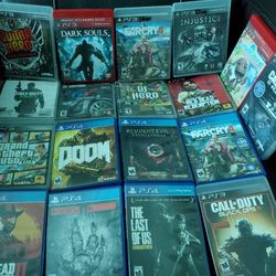PS3 & PS4 GAMES 
