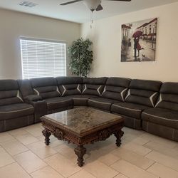 Ashley 7 Piece Sectional Couch