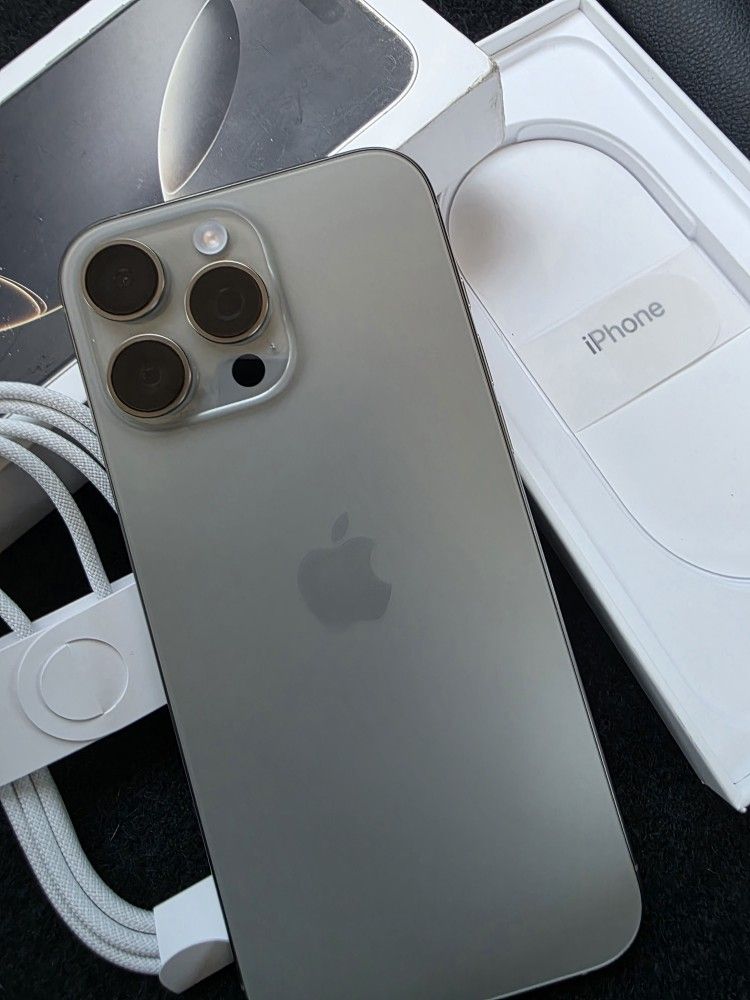 iPhone 16 Pro Max (Network Unlocked) - Brand New/Mint Condition