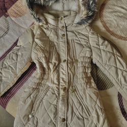 Little Girl Puffer Sweater