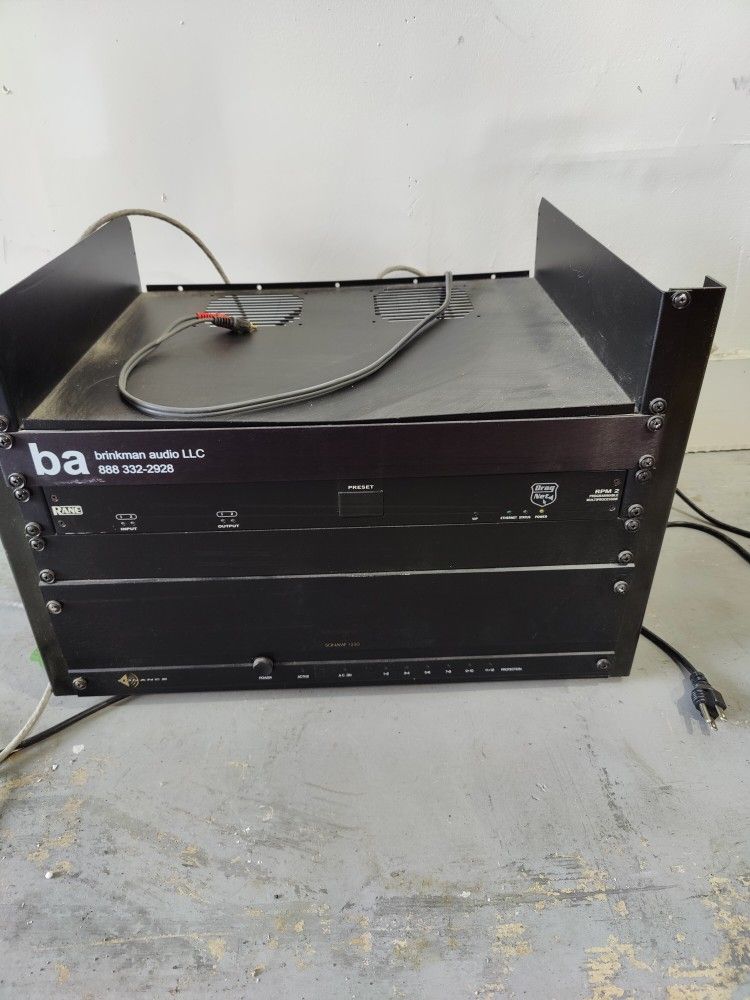 Sonance SONAMP 1230 RMF 12-Channel Black 360W Power Amplifier with Rack Mount with rane rpm 2 programmable multiprocessor