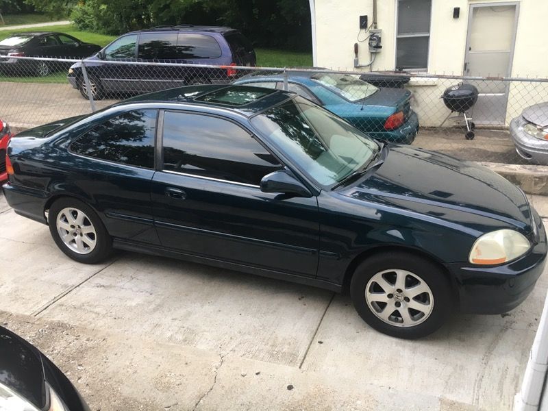 98 Honda Civic ex B20vtec clean sleeper