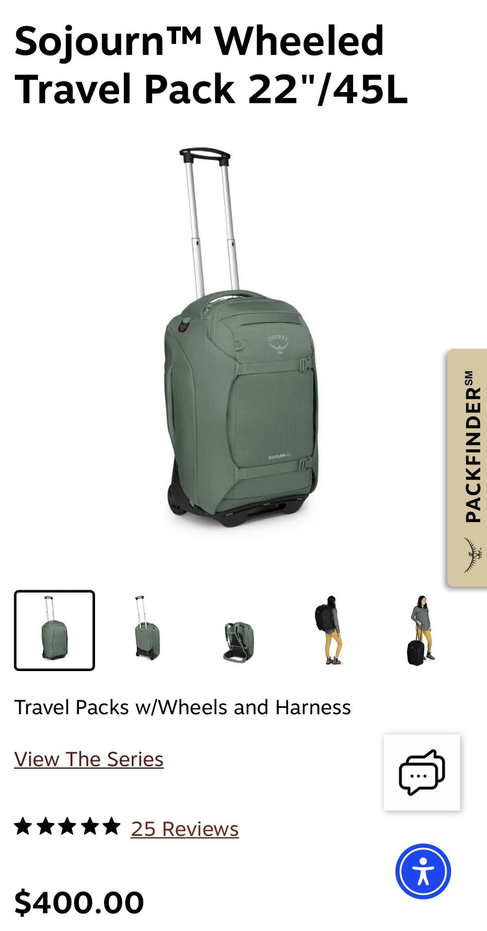 Osprey Sojourn Suitcase