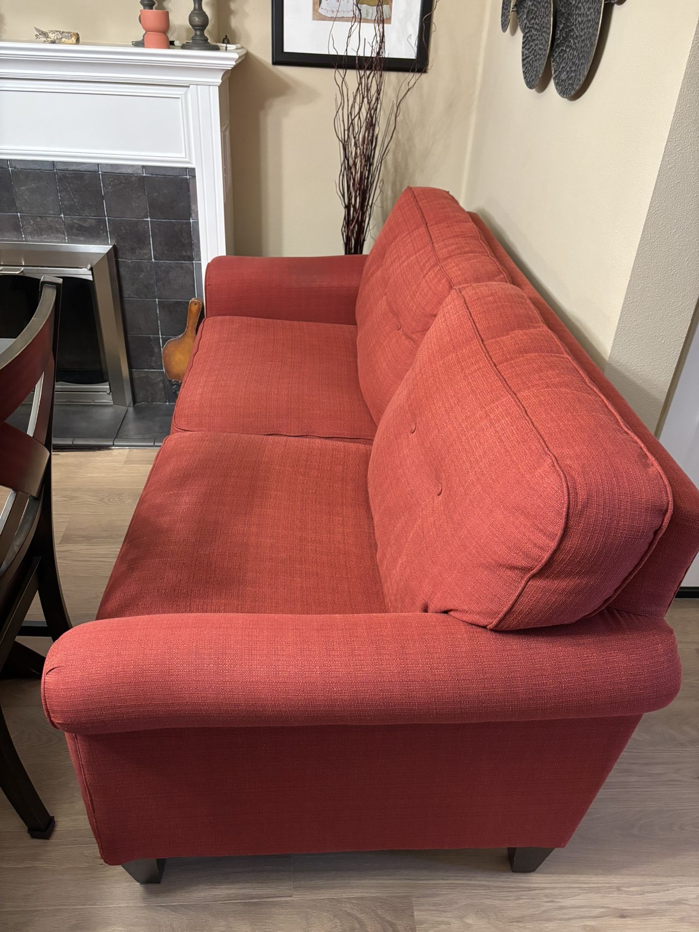 Red La-Z-Boy Couch
