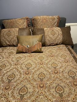 Tapestry Bedspread By Wooded River