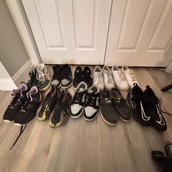 Nike,adidas, Hey Dudes, And Vans 