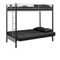 Bed Twin over Full Futon Bunk Bed