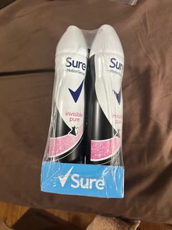 Sure  spray deodorant men and women