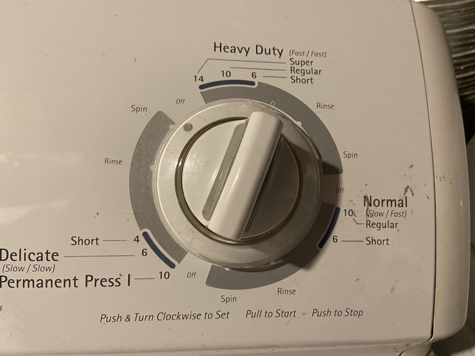 Kenmore Washer