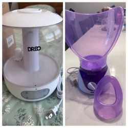 Winter Comfort Bundle – Dreo 3L Humidifier & Facial Steamer (Like New)