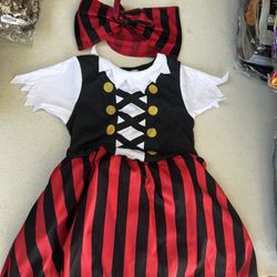 Little Girls Pirate Costume