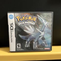 Authentic Pokemon Diamond for Nintendo DS 3DS video game console system or New XL 2DS Lite Genuine Oem