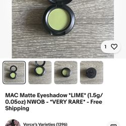 MAC MATTE EYESHADOW 