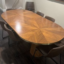 Double Pedestal dining table- from Anthropologie