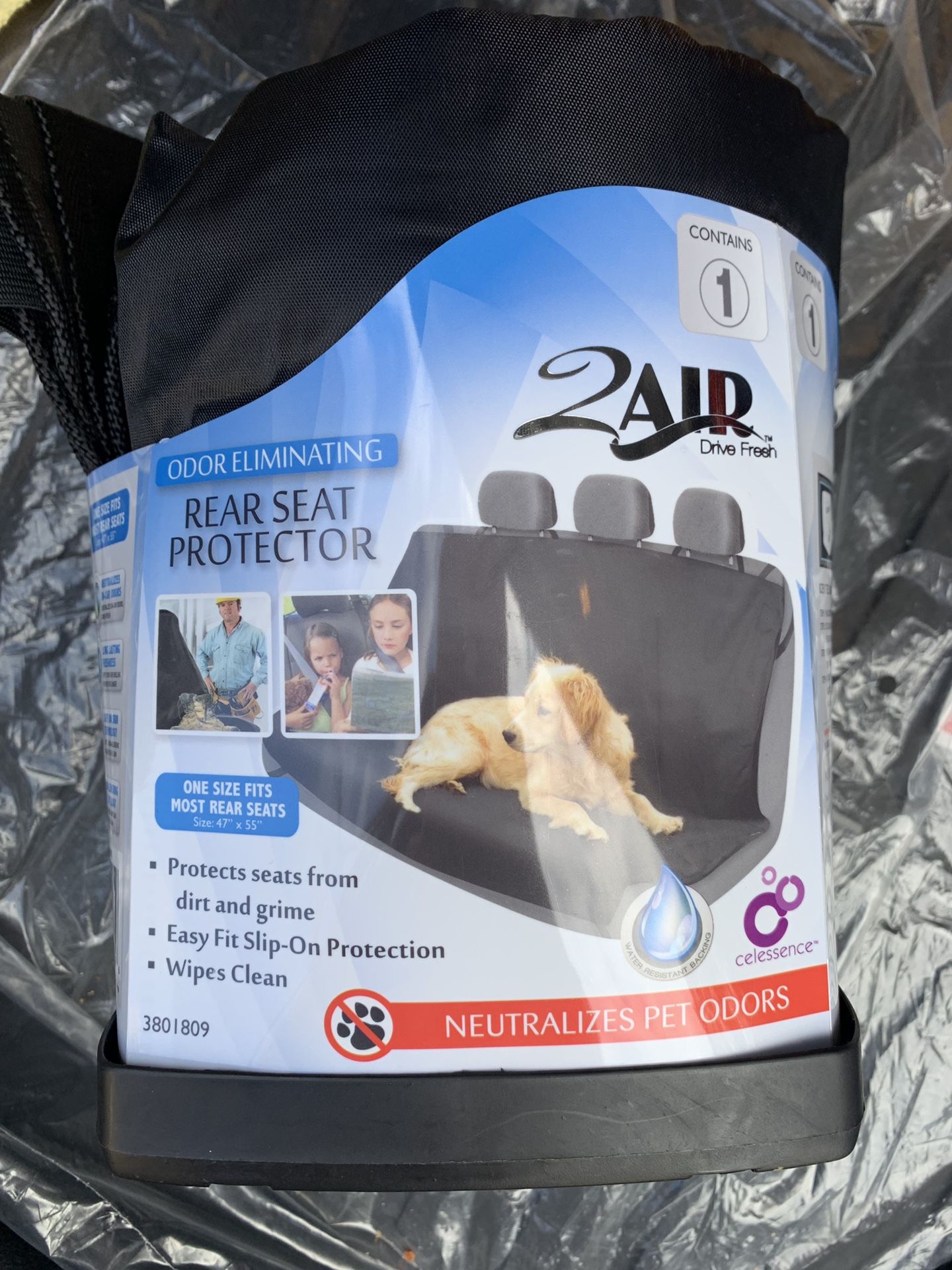 NEW Rear car seat protector