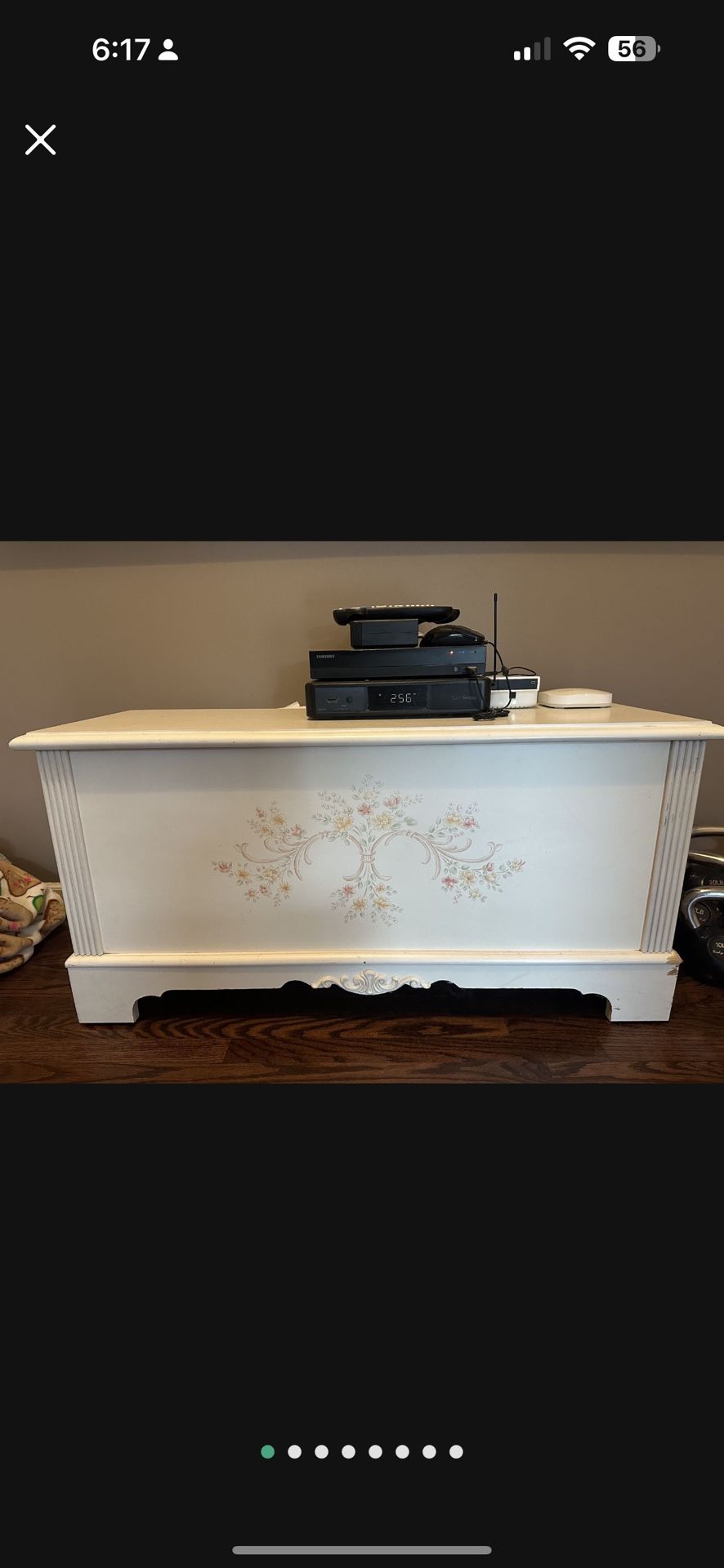 Antique Cedar Chest Trunk