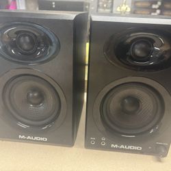 M-Audio Bx3 Graphite Powered Studio Speakers 