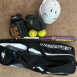 Kids Baseball Set With Bag