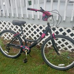 Susan B Koman Aluminum Cruiser Bike 7 Speed Ready To Ride
