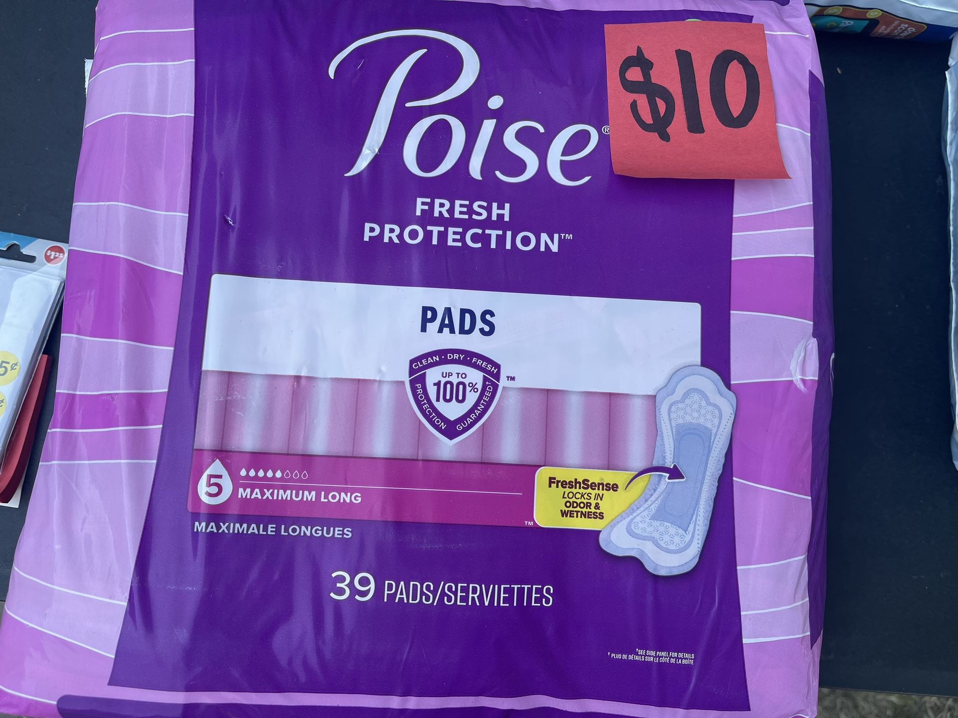 Brand New Poise Pads 