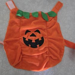 Large Dog Pet Cat Halloween Costume Pumpkin