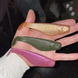 5” Paddle Tail Swimbaits 