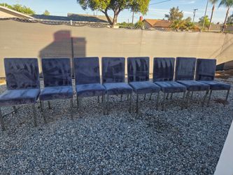 Chrome chairs
