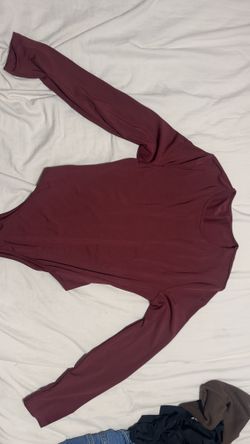Burgundy Long Sleeve