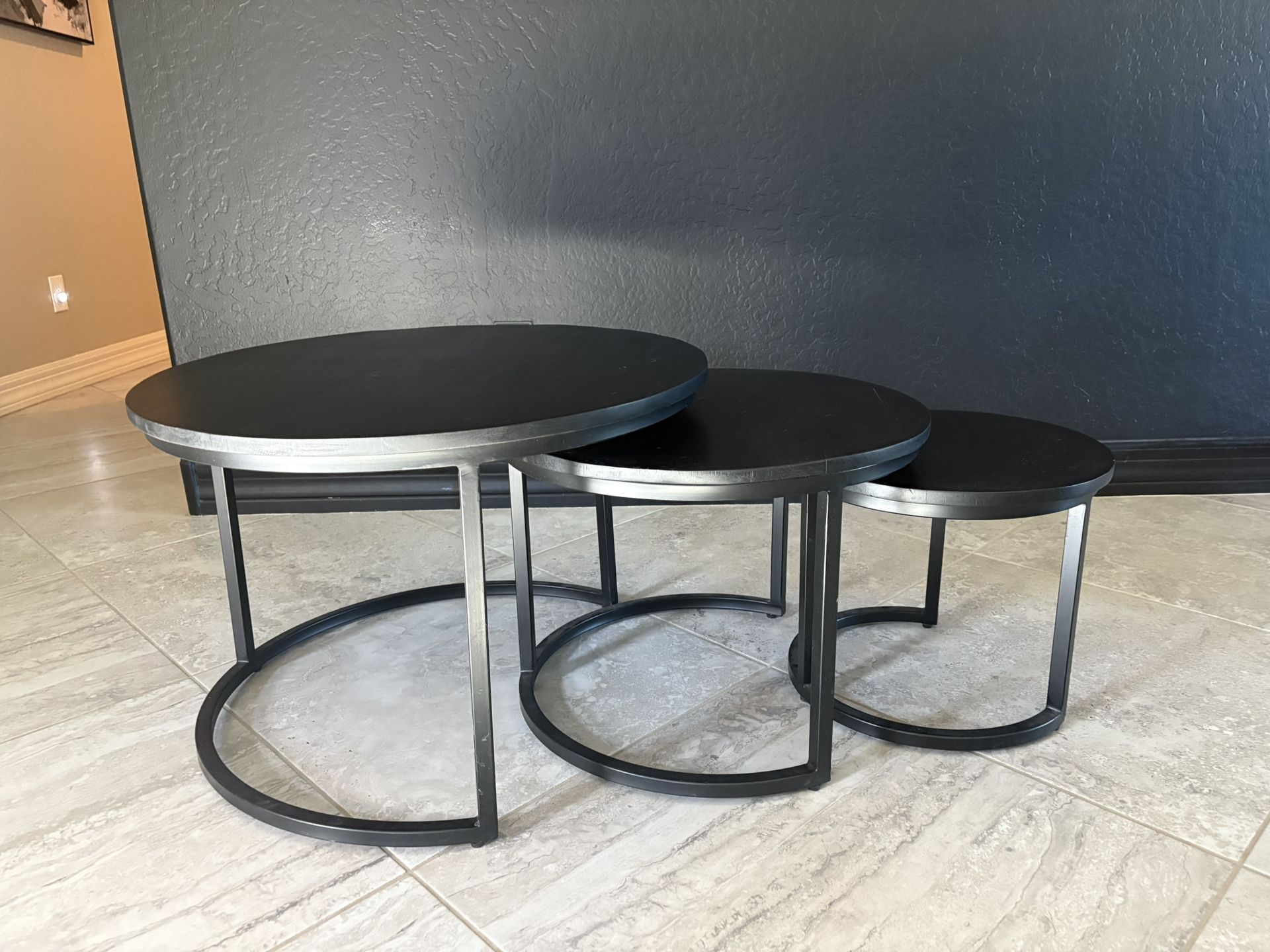 BEAUTIFUL Potato barn Nesting Tables