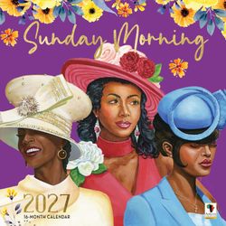2027 Sunday Morning Wall Calendar