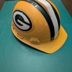Green Bay Packers MSA V-Gard hard hat