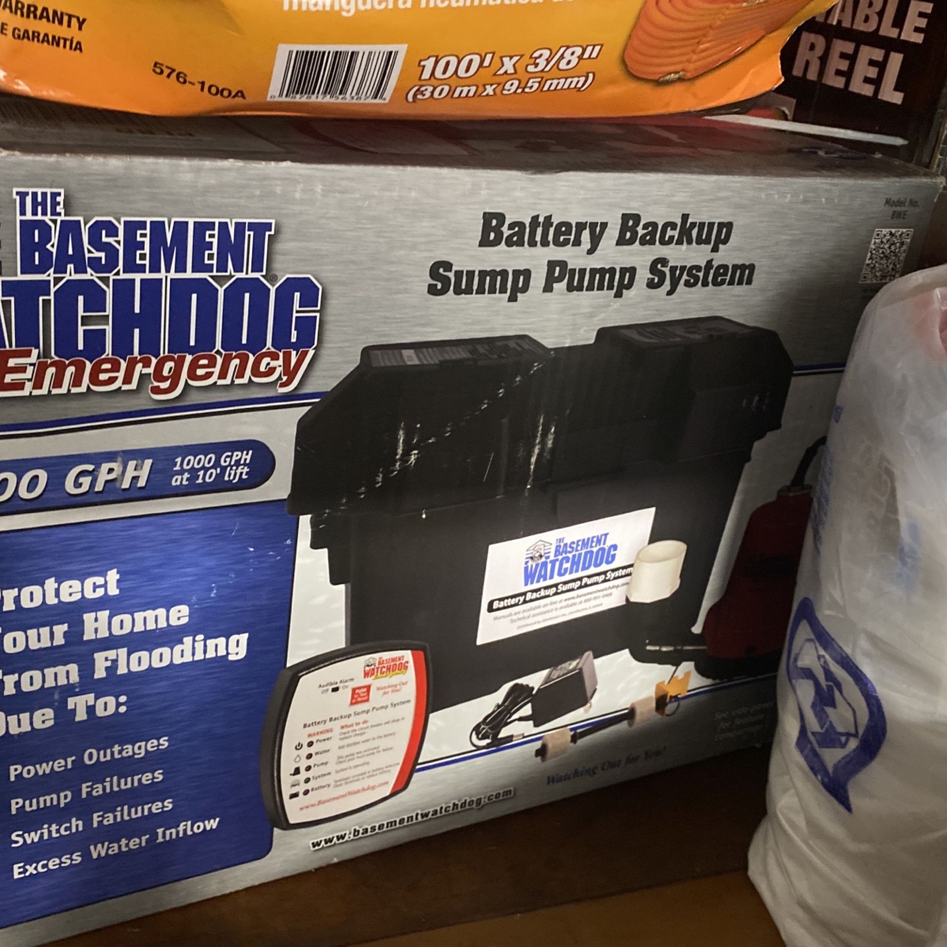 Battery Backup Sump Pump System