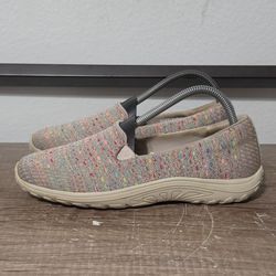 Skechers Relaxed Fit Reggae Fest Wicker Women's Slip-On Shoes Size 8
