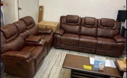 Santiago two piece sofa and loveseat $1199